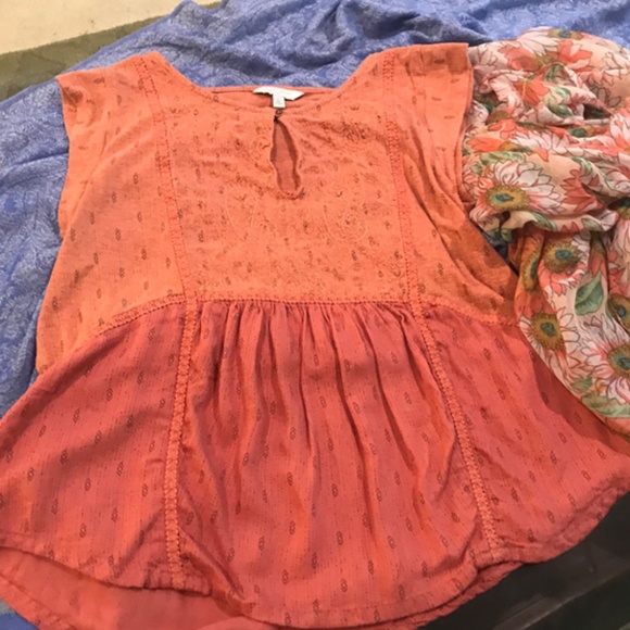 Lucky Brand Tops - Lucky Peach blouse Lucky Brand Tops - Lucky Peach blouse